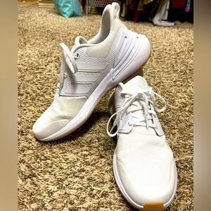 Adidas RapidaSport Bounce Lace Shoes - White HP6129 NW/B #81-F